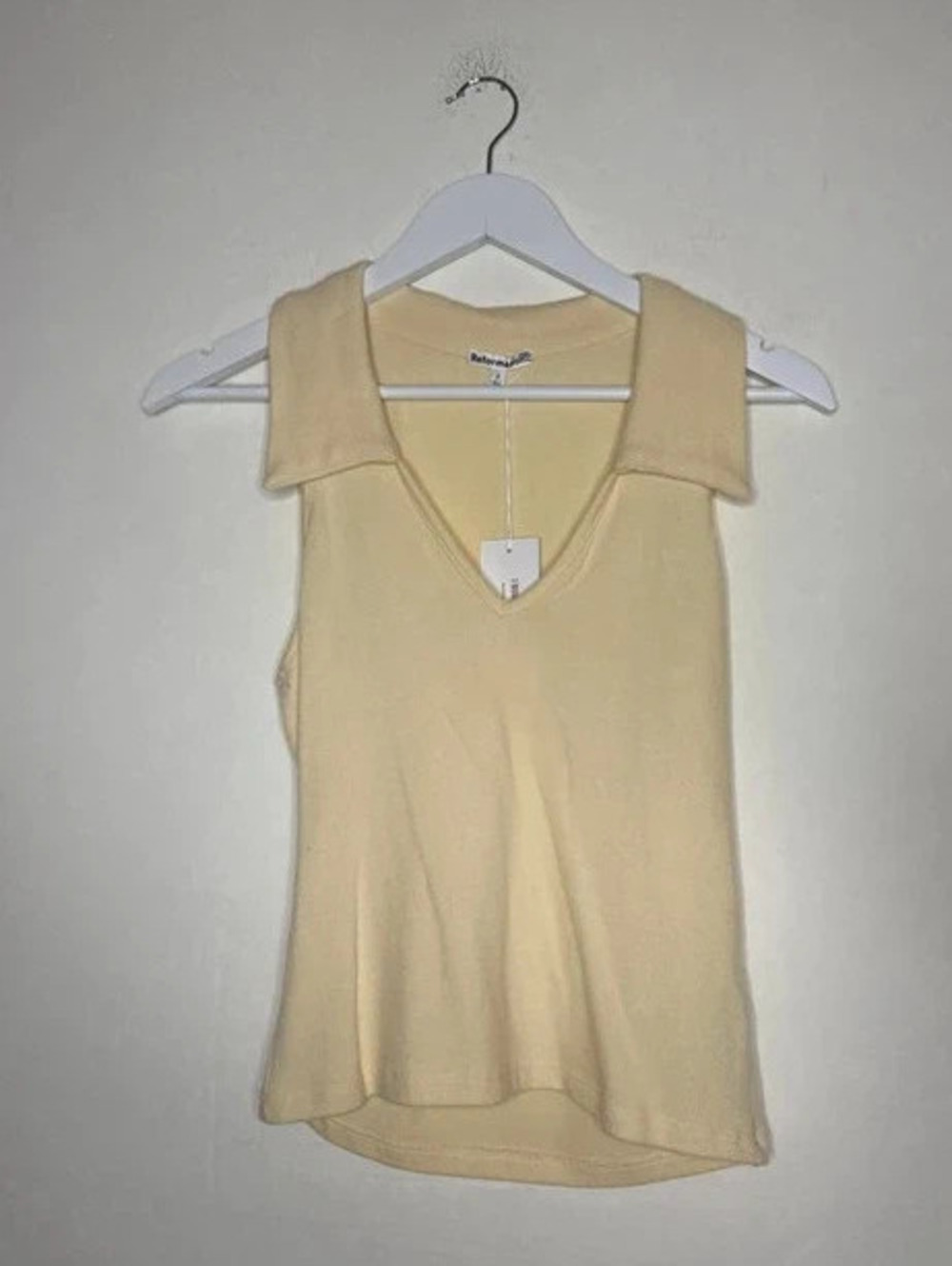 NWT Reformation Austine Knit Top
